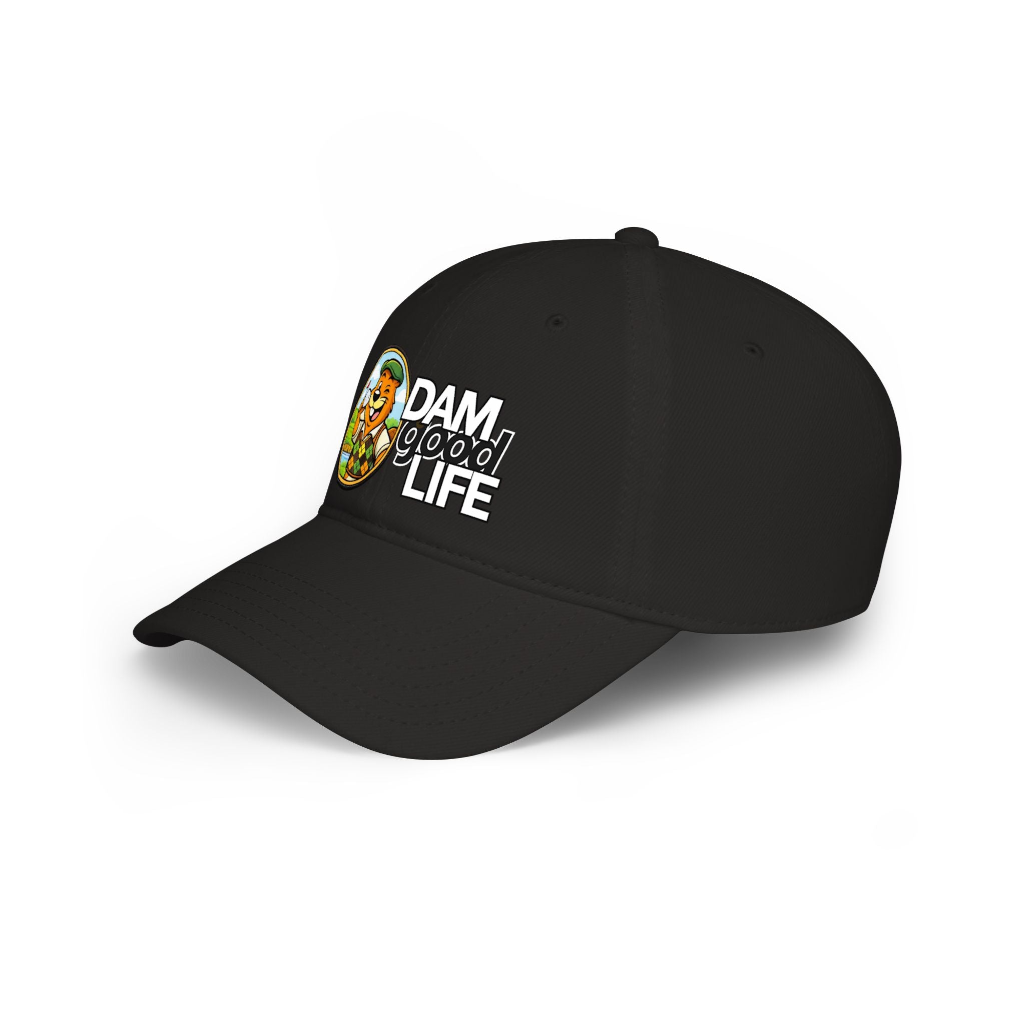 Swanky Beaver Golfing "DAMgoodLIFE" Baseball Cap — Vintage Game Day Hat