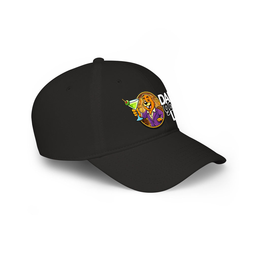 Swanky Beaver Martini "DAMgoodLIFE" Baseball Cap — Vintage Game Day Hat