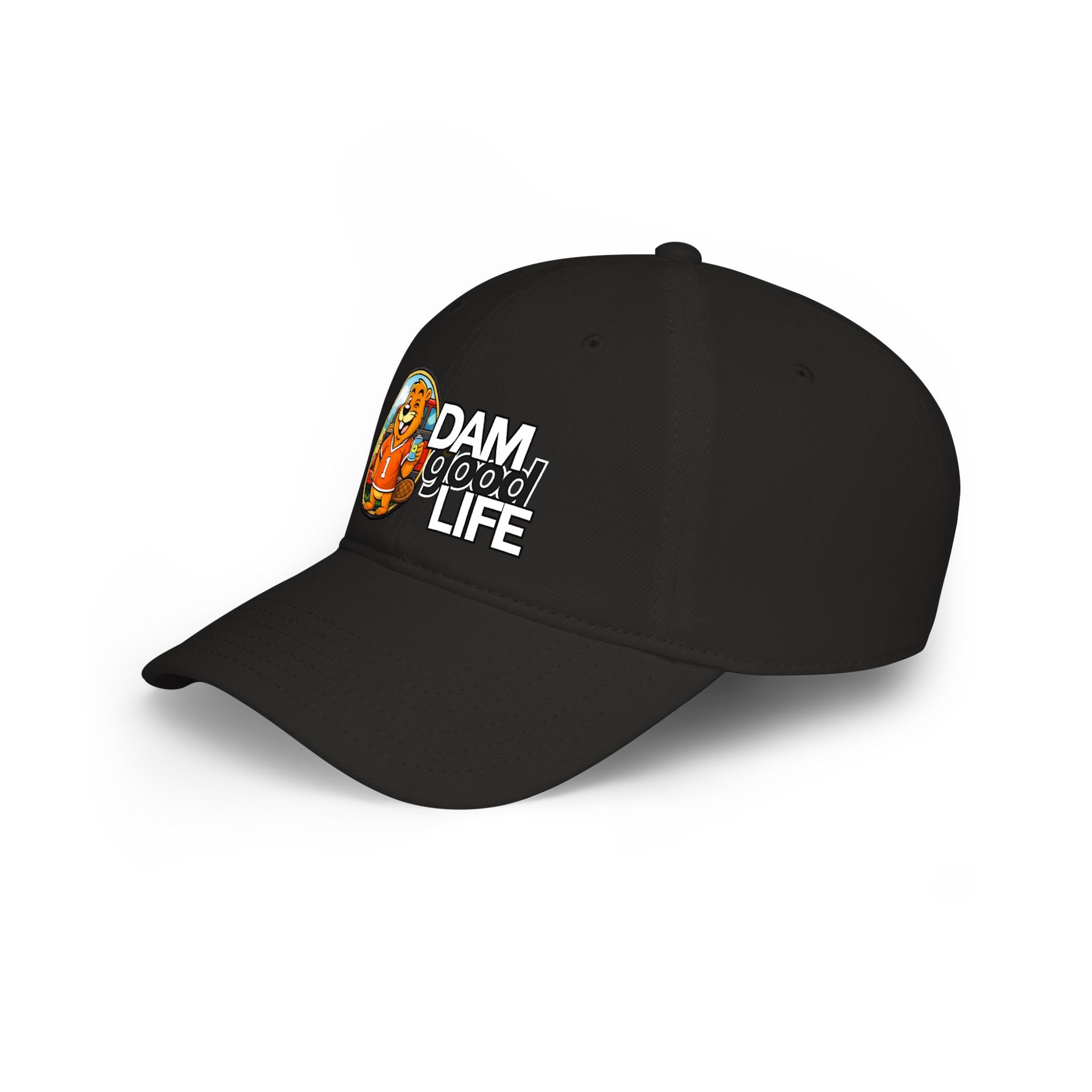 Swanky Beaver Tailgating "DAMgoodLIFE" Baseball Cap — Vintage Game Day Hat
