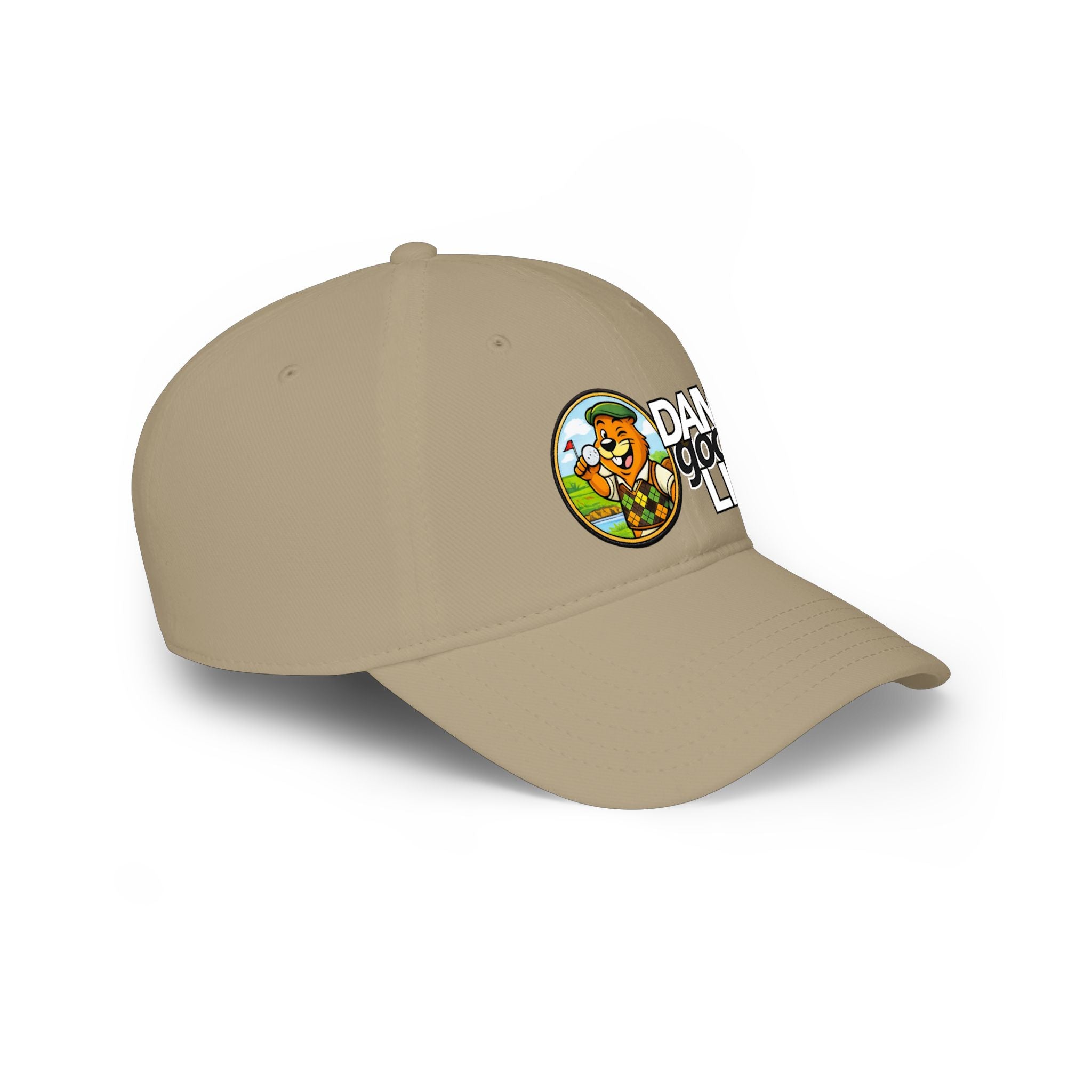Swanky Beaver Golfing "DAMgoodLIFE" Baseball Cap — Vintage Game Day Hat