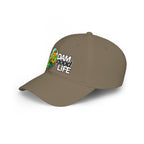 Swanky Beaver Mowing "DAMgoodLIFE" Baseball Cap — Vintage Game Day Hat