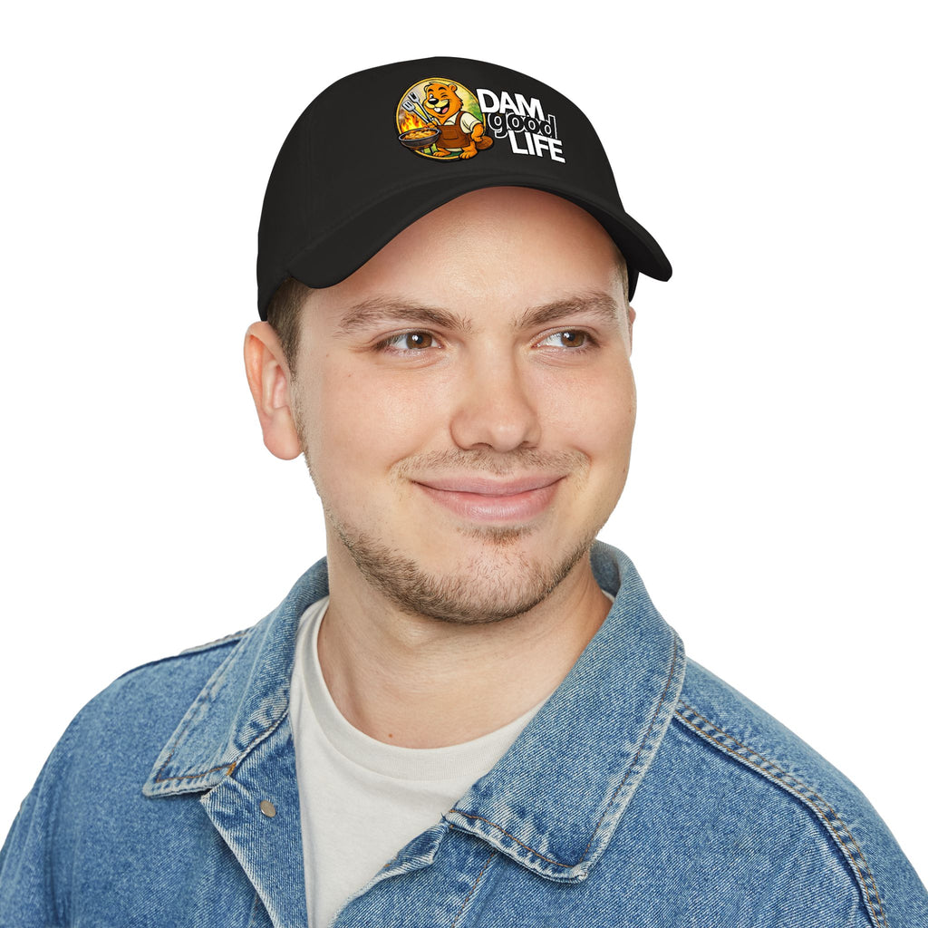 Swanky Beaver Grilling "DAMgoodLIFE" Baseball Cap — Vintage Game Day Hat