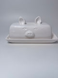 Piglet Butter Dish with Lid